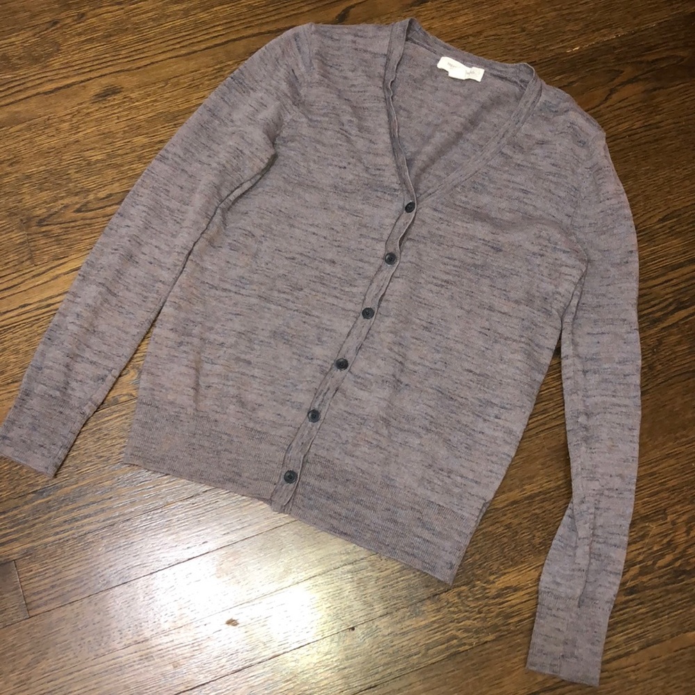 💋💋3 for $20Treasure & Bond Heather Gray Cardigan - Picture 2 of 7